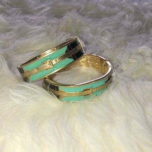 TWO TONE BELT DESIGN METAL BANGLE/CUFF✨